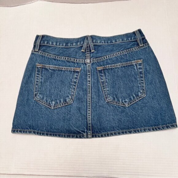 SLVRLAKE BNWOT Re-Worked Mini Skirt -Great Divide Sz 27 - Picture 3 of 12